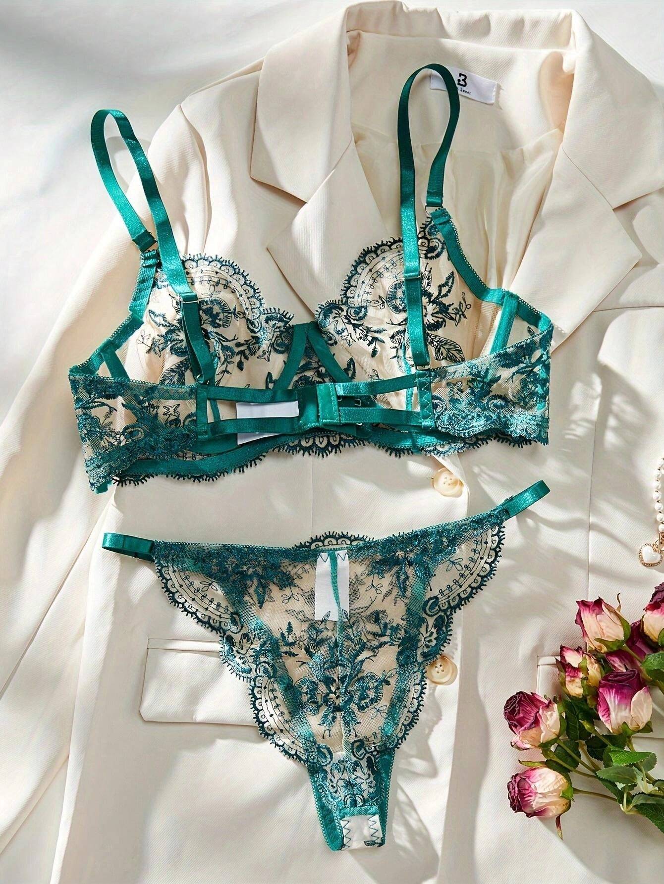 Комплект білизни "Emerald Charm"